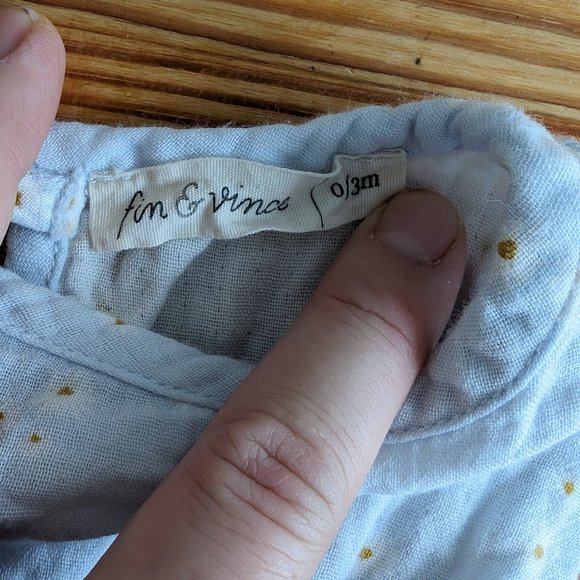 Fin and Vince Ruffle Daisy Romper - Picture 3 of 3